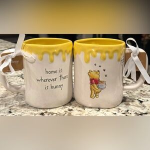 Rae Dunn Winnie the Pooh Double-Side Mug - “home is wherever there is hunny”